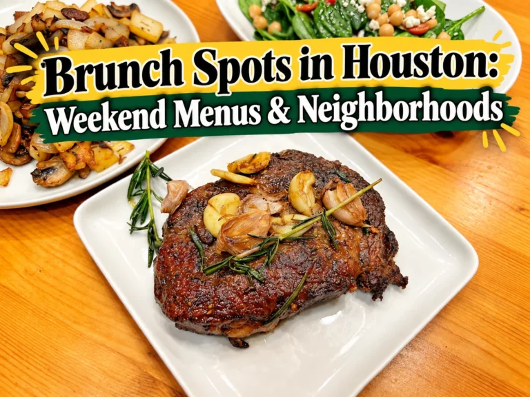 Brunch spots in houston