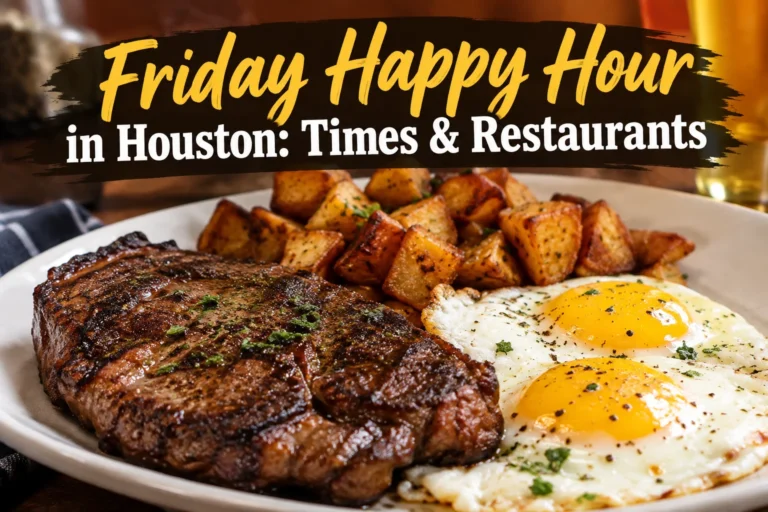 friday happy hour houston