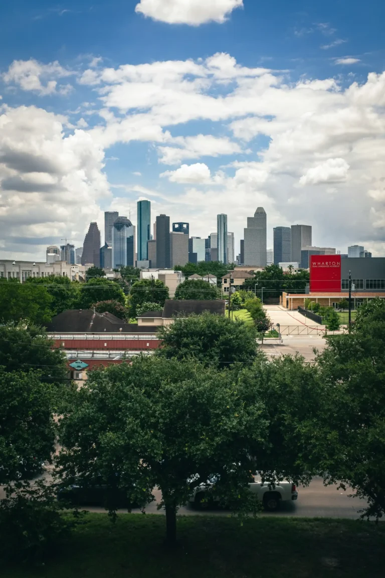 Houston Texas city scene