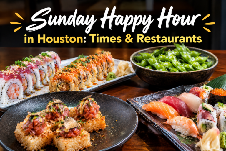 sunday happy hour houston